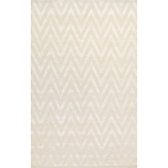 Pasargad Home Edgy Collection Ivory Area Rug 9'9" X 13'9"