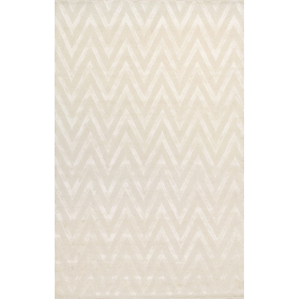 Pasargad Home Edgy Collection Ivory Area Rug 9'9" X 13'9"