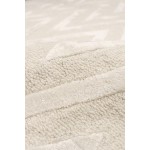 Pasargad Home Edgy Collection Ivory Area Rug 9'9" X 13'9"