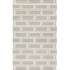 Pasargad Home Edgy Collection Silver Bamboo Silk & Wool Area Rug 8'9" X 11'9"