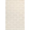 Pasargad Home Edgy Collection Bamboo Silk & Wool Area Rug 12'0" X 15'0" Ivory