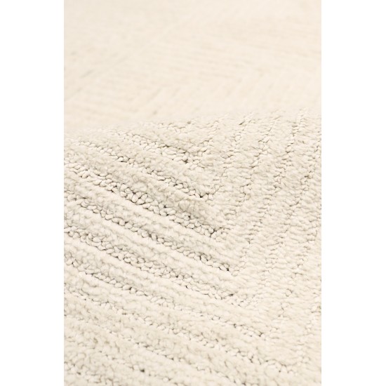 Pasargad Home Sutton Collection Area Rug 4'0" X 6'0", Ivory