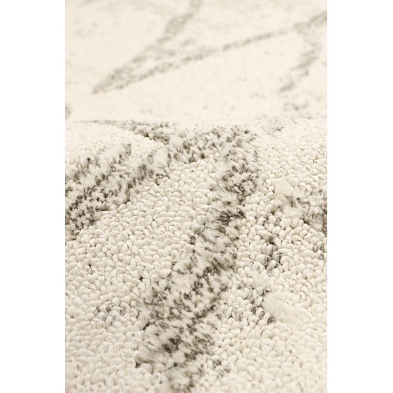 Pasargad Home Sutton Collection Ivory Rug 5'1" X 8'0"