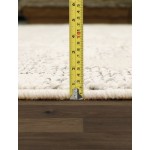 Pasargad Home Sutton Collection Ivory/Grey Area Rug 2'7" X 8'0"