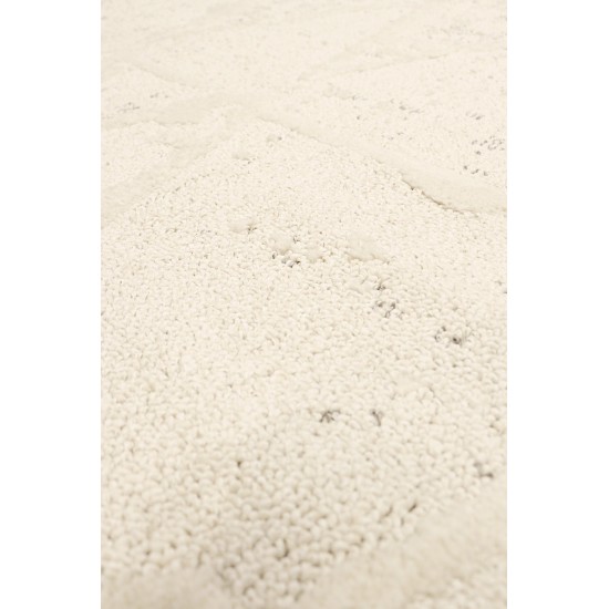 Pasargad Home Sutton Collection Ivory/Grey Area Rug 8'0" X 10'0"