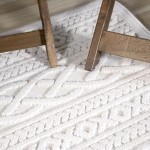 Orian Boucle' Jenna Natural 62"X90"