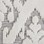 Orian Boucle' Salvador Natural Grey 93"X130"