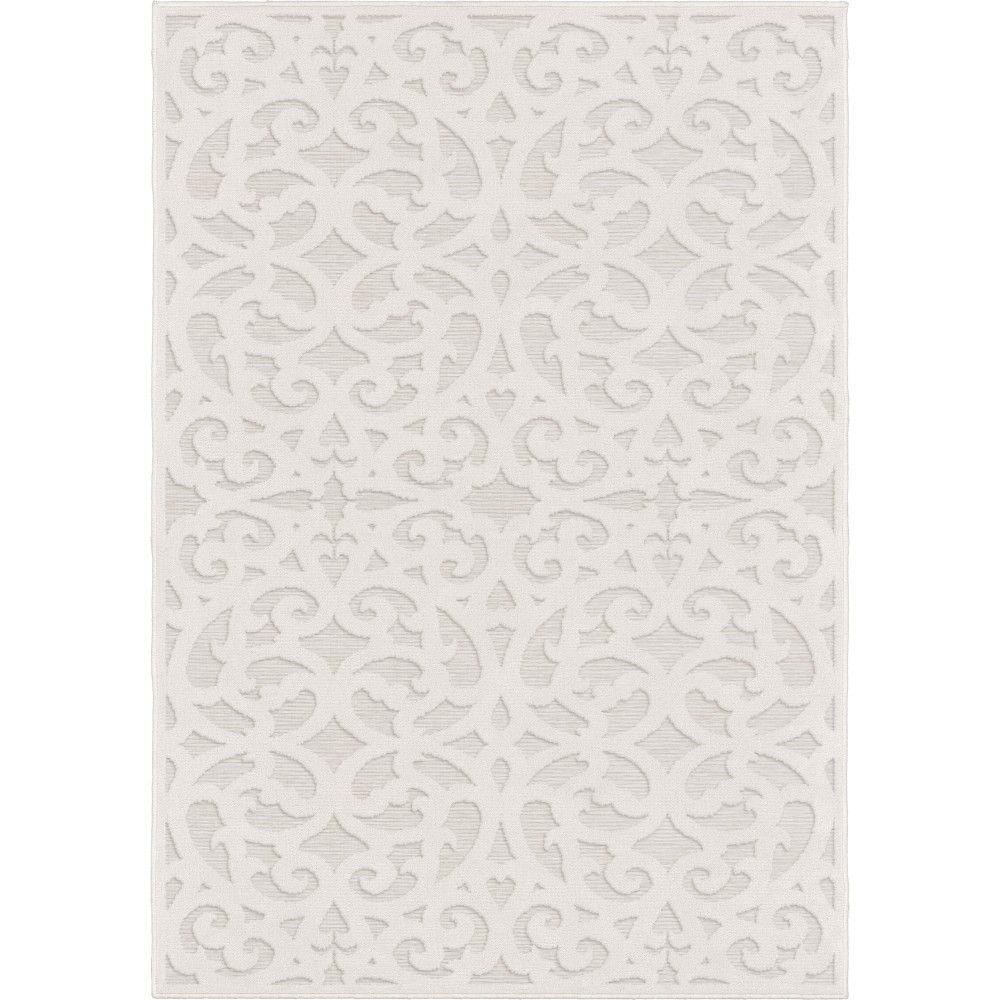 Orian Boucle' Seaborn Natural 62"X90"