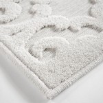 Orian Boucle' Seaborn Natural 62"X90"