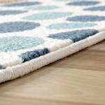 Orian Veranda Brandon Berry Multi 62"X90"