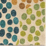 Orian Veranda Brandon Berry Multi 62"X90"