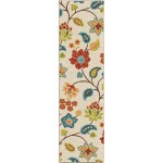 Orian Veranda Garden Chintz Ivory 22"X89"