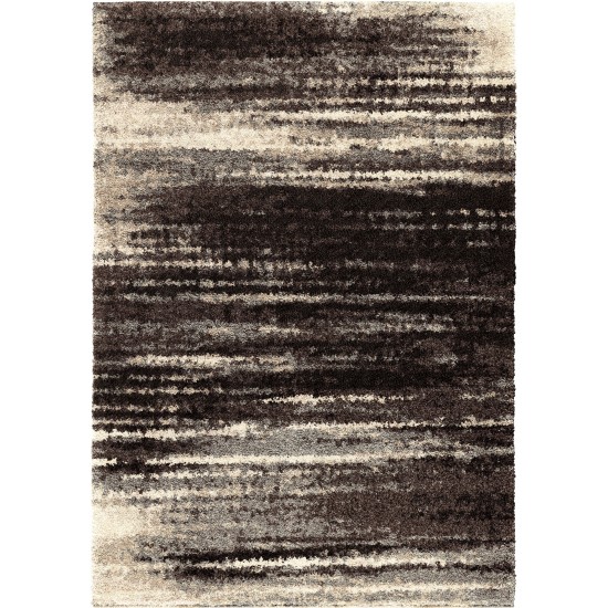 Orian American Heritage Interference Black 60"X84"