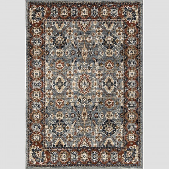 Orian American Heritage Persian Border Indigo 60"X84"