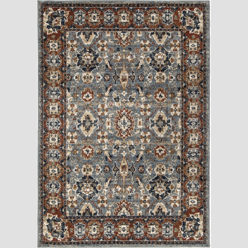 Orian American Heritage Persian Border Indigo 60"X84"