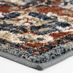 Orian American Heritage Persian Border Indigo 60"X84"