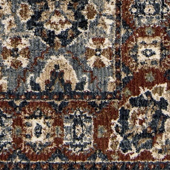 Orian American Heritage Persian Border Indigo 60"X84"