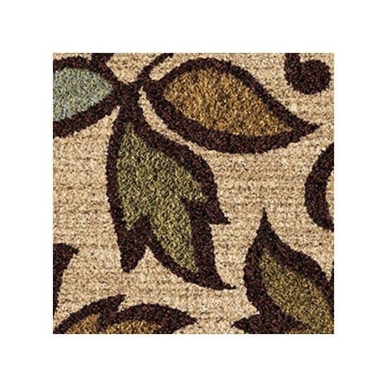 Orian Wild Weave Getty Bisque 63"X90"