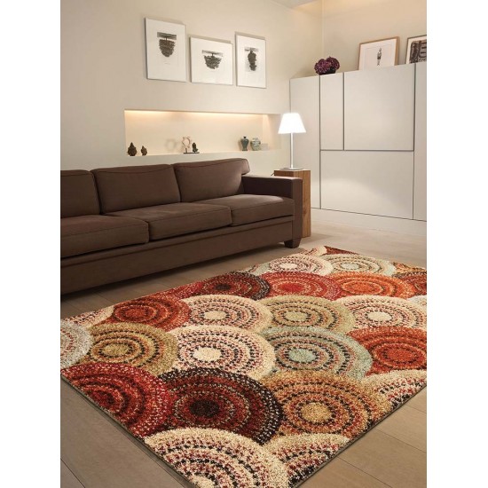 Orian Wild Weave Parker Multi 47"X65"