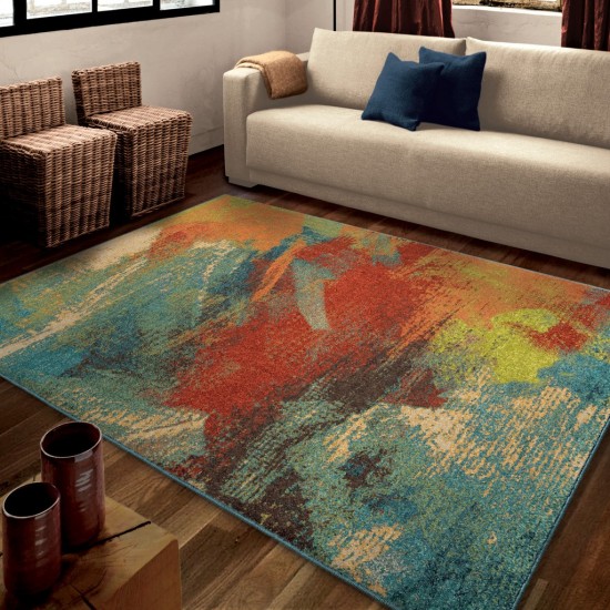 Orian Spoleto Impressions Multi 63"X90"