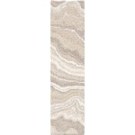 Orian Super Shag Cascade Ivory 23"X90"