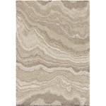 Orian Super Shag Cascade Ivory 108"X156"