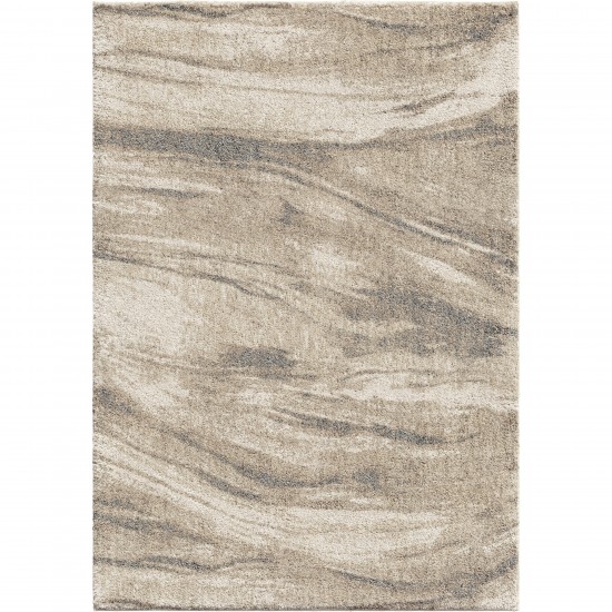 Orian Super Shag Sycamore Ivory 63"X90"