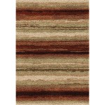 Orian Impressions Shag Sundown Red 63"X90"