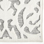 My Texas House by Orian Blur Damask Natural Gray 27"X96"