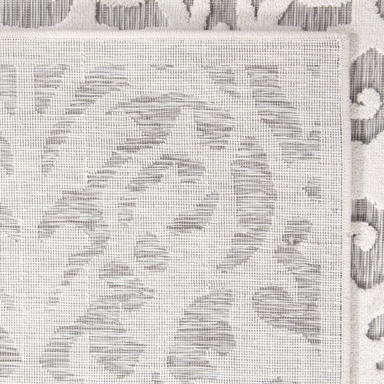 My Texas House by Orian Blur Damask Natural Gray 27"X96"