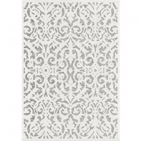 My Texas House by Orian Blur Damask Natural Gray 62"X90"