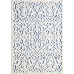 My Texas House by Orian Blur Damask Natural Blue 47"X65"