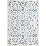 My Texas House by Orian Blur Damask Natural Blue 108"X156"