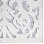 My Texas House by Orian Blur Damask Natural Blue 108"X156"