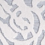 My Texas House by Orian Blur Damask Natural Blue 108"X156"