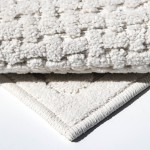 My Texas House by Orian Cable Knit Natural 47"X65"