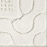 My Texas House by Orian Cable Knit Natural 47"X65"