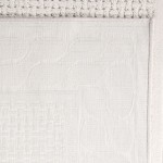 My Texas House by Orian Cable Knit Natural 62"X90"