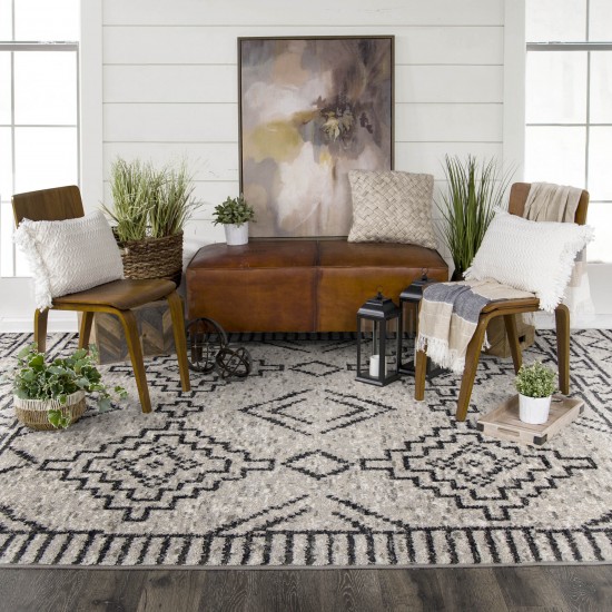My Texas House by Orian Blenheim Silver 63"X90"