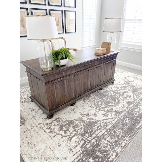 My Texas House by Orian Faded Heirloom Natural 108"X156"