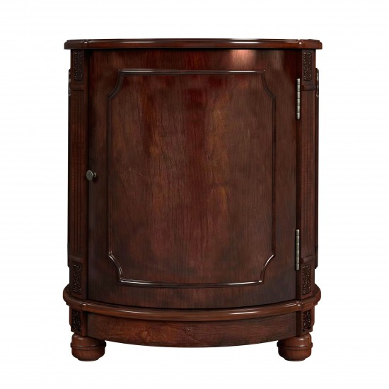 Butler Specialty Company, Thurmond Drum 20"W Drum Side Table, Dark Brown