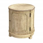 Butler Specialty Company, Thurmond Drum 20"W Drum Side Table, Beige