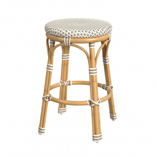 Butler Specialty Company, Tobias Outdoor Rattan and Metal Counter Stool