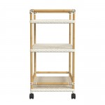 Butler Specialty Company, Tobias Outdoor and 3- Tier Rattan Bar Cart
