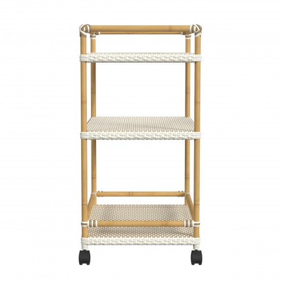 Butler Specialty Company, Tobias Outdoor and 3- Tier Rattan Bar Cart