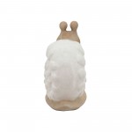 Ceramic Snail W/ White Shell 10"