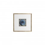 20x20 S/2 Framed Agate, Blue