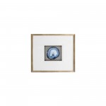 20x20 S/2 Framed Agate, Blue