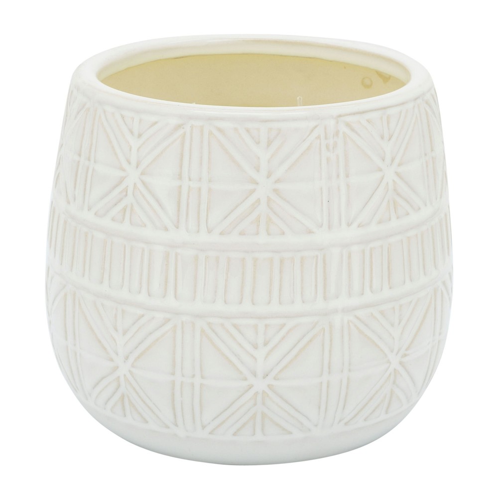 7" Tribal Scented Candle, Beige 28oz