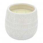 7" Tribal Scented Candle, Beige 28oz